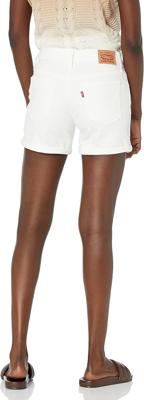 Levi's Women's Mid Length Shorts | Amazon (US)