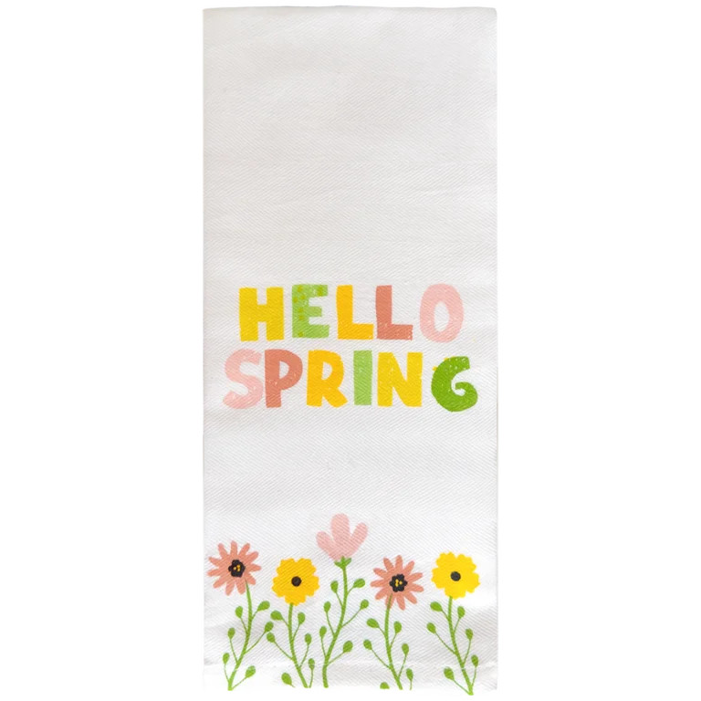Hello Spring Decorative Kitchen Towel | Walmart (US)