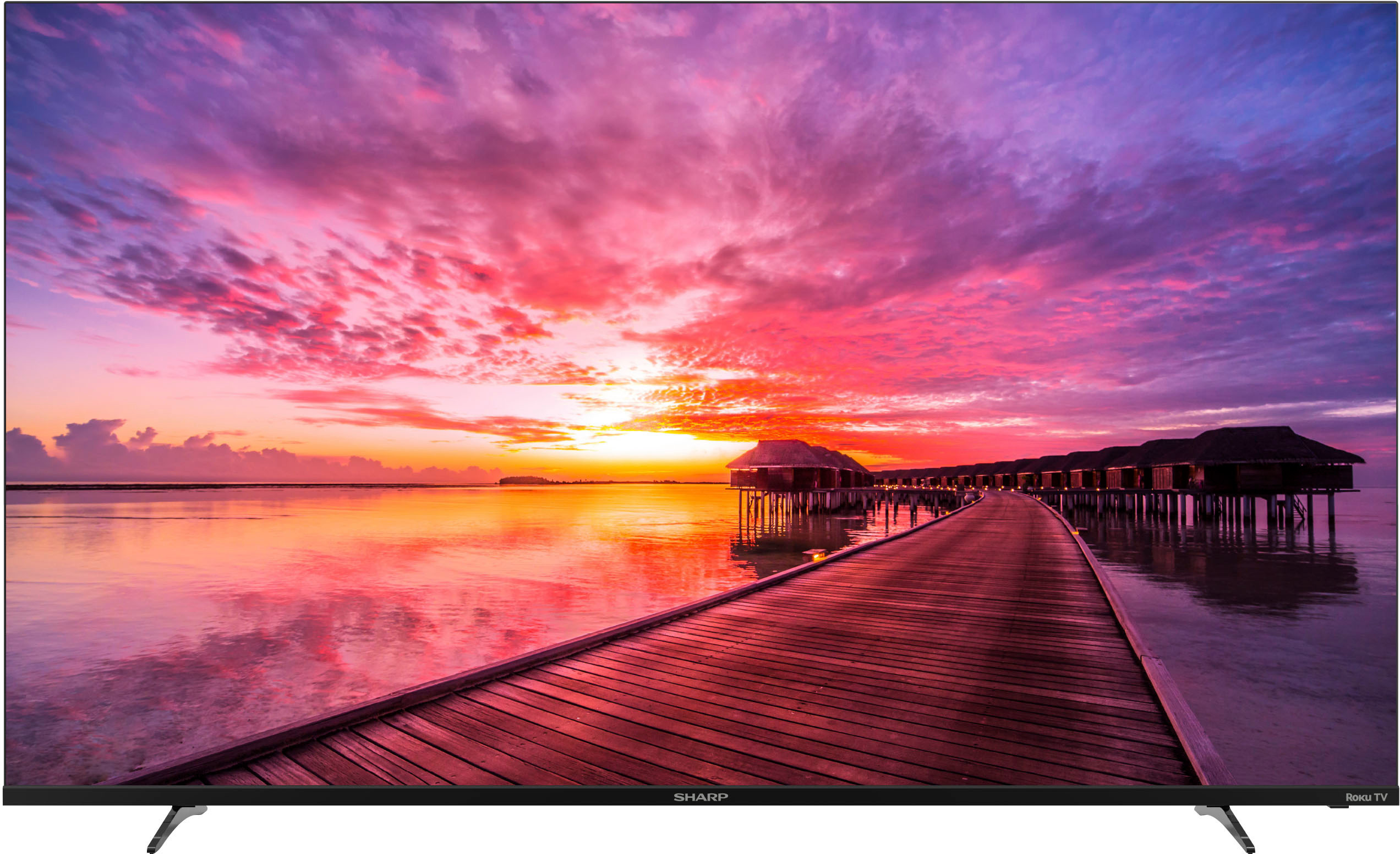 Sharp 65" Class LED 4K Smart Roku TV 4T-C65DL7UR - Best Buy | Best Buy U.S.