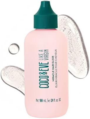 Coco & Eve Miracle Hair Elixir. Coconut Oil with Hyaluronic Acid Leave in Conditioner.Treatment f... | Amazon (US)