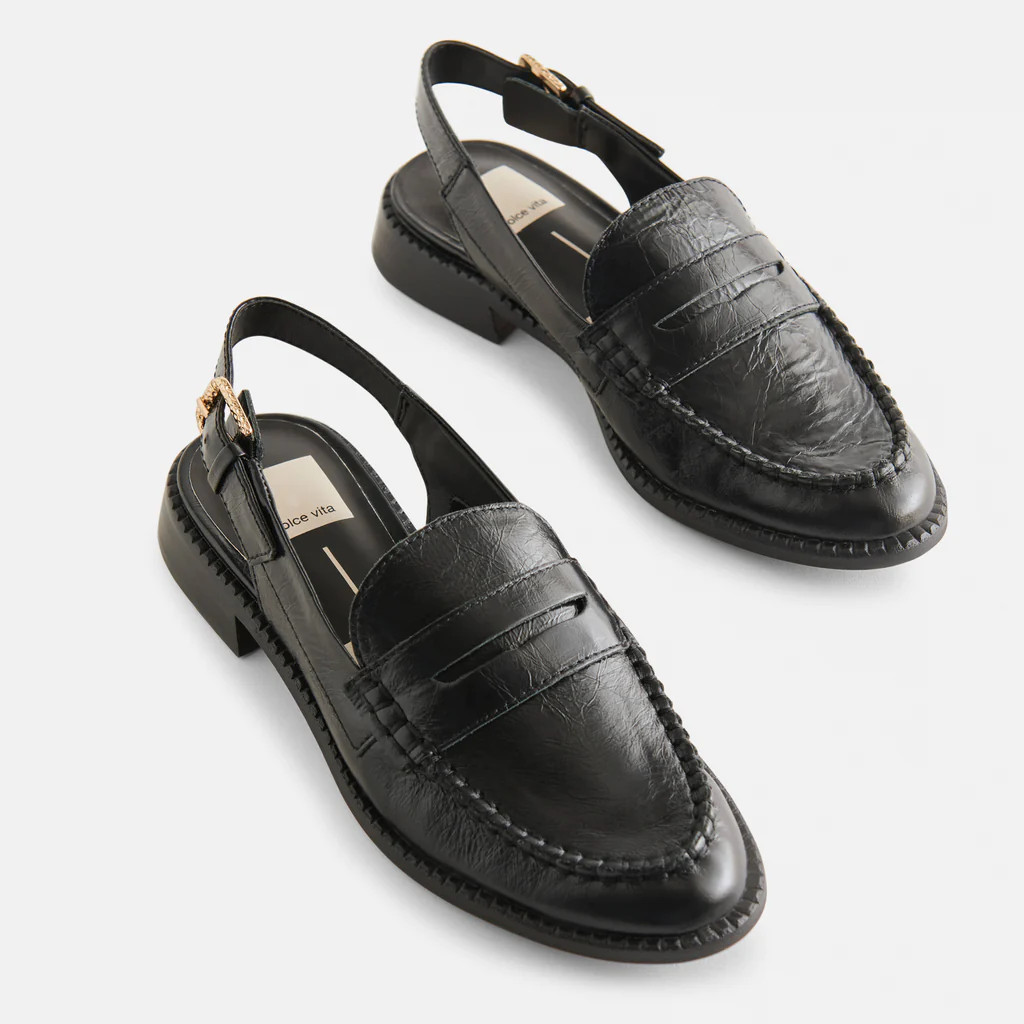 HARDI LOAFERS MIDNIGHT CRINKLE PATENT | DolceVita.com