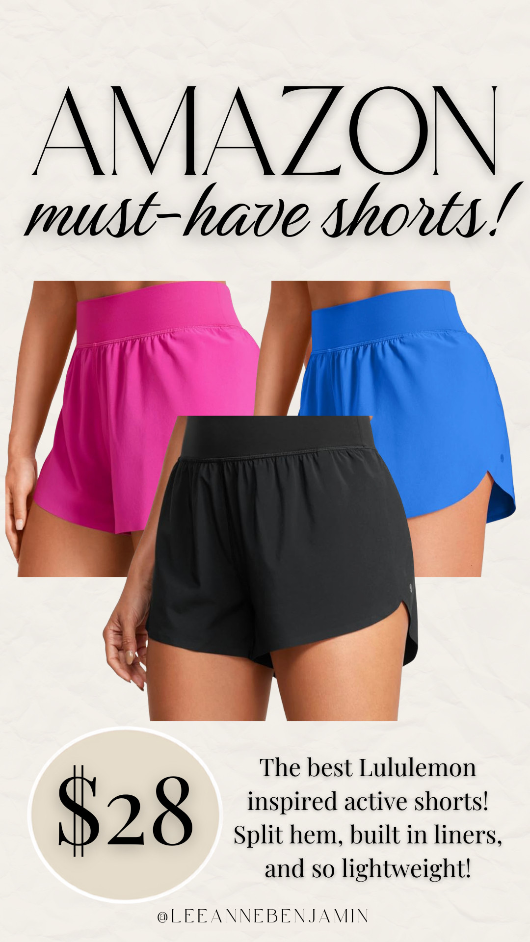 Must-have athletic shorts from Amazon! 

 #LTKootd #LTKOver40 #LTKSaleAlert
