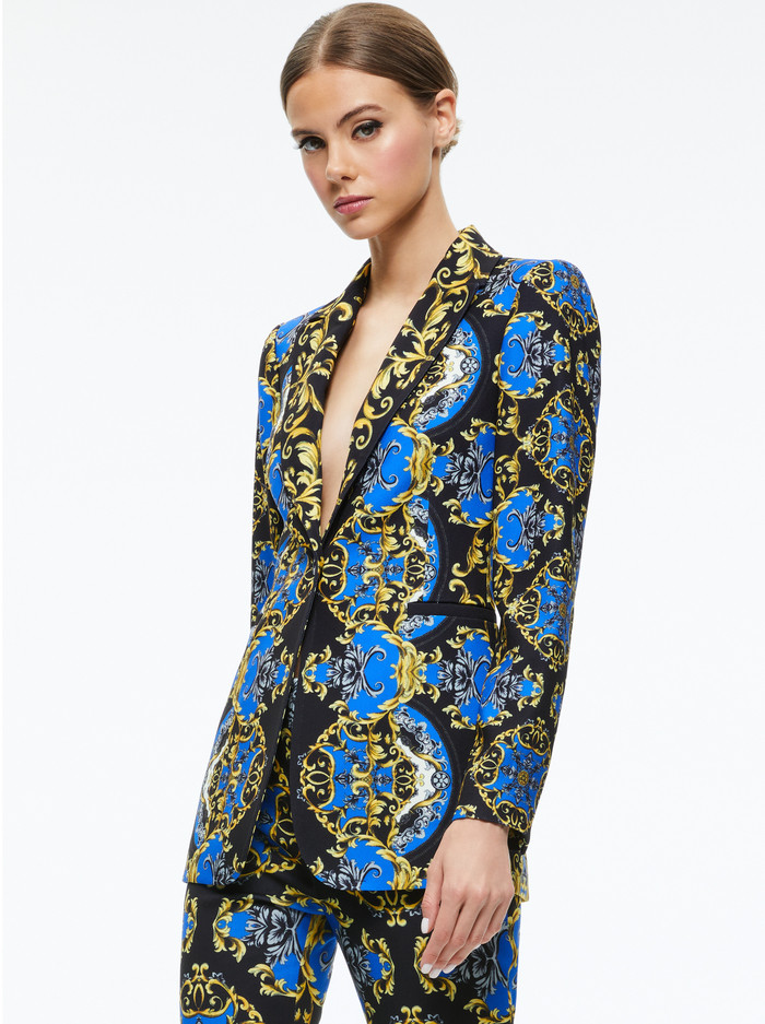 BREANN FITTED BLAZER | Alice + Olivia