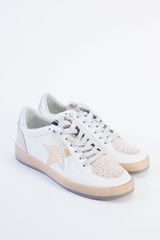 Rosalia Croc Star Sneaker, Gold | SHUSHOP | North & Main Clothing Company