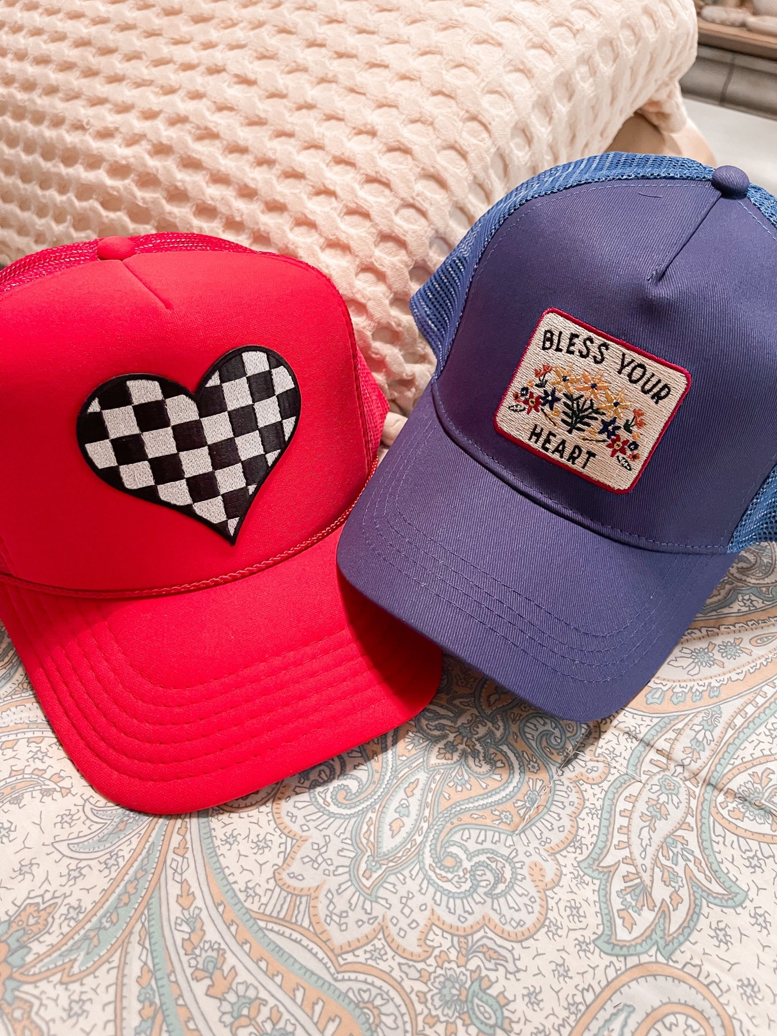 The cutest new hats for my collection and just perfect for Valentine’s Day. ❤️ 🧢 

#LTKOver40 #LTKootd #LTKTravel