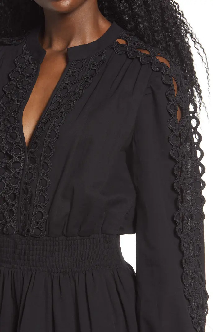 Lace Trim Dress | Nordstrom