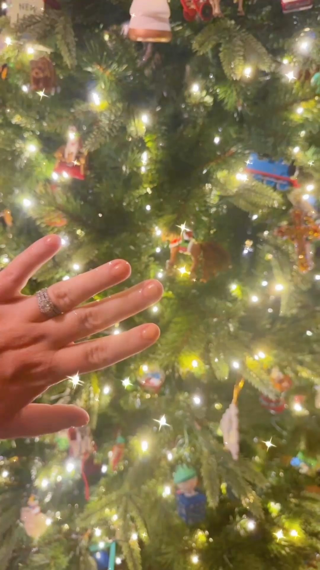 Went with the perfect november color 🦃✨🌲 - a sparkly tan/golden brown 🤎💫 