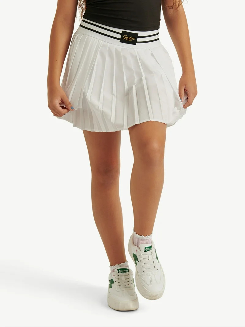 Justice Girls Pleated Active Skirt, Sizes XS - XLP | Walmart (US)