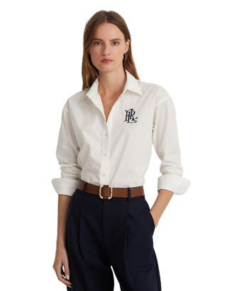 Cotton Stretch Button Up Shirt | Bloomingdale's (US)