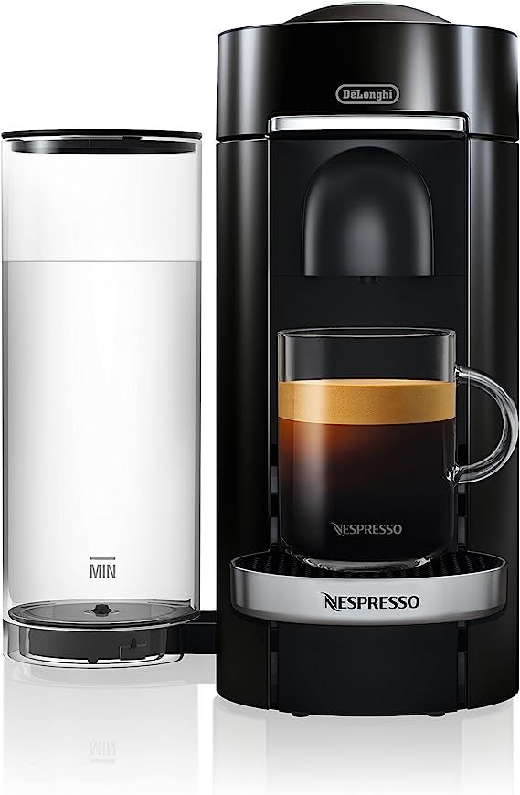 Nespresso by De'Longhi ENV155B VertuoPlus Deluxe Coffee and Espresso Machine by De'Longhi, Black | Amazon (US)