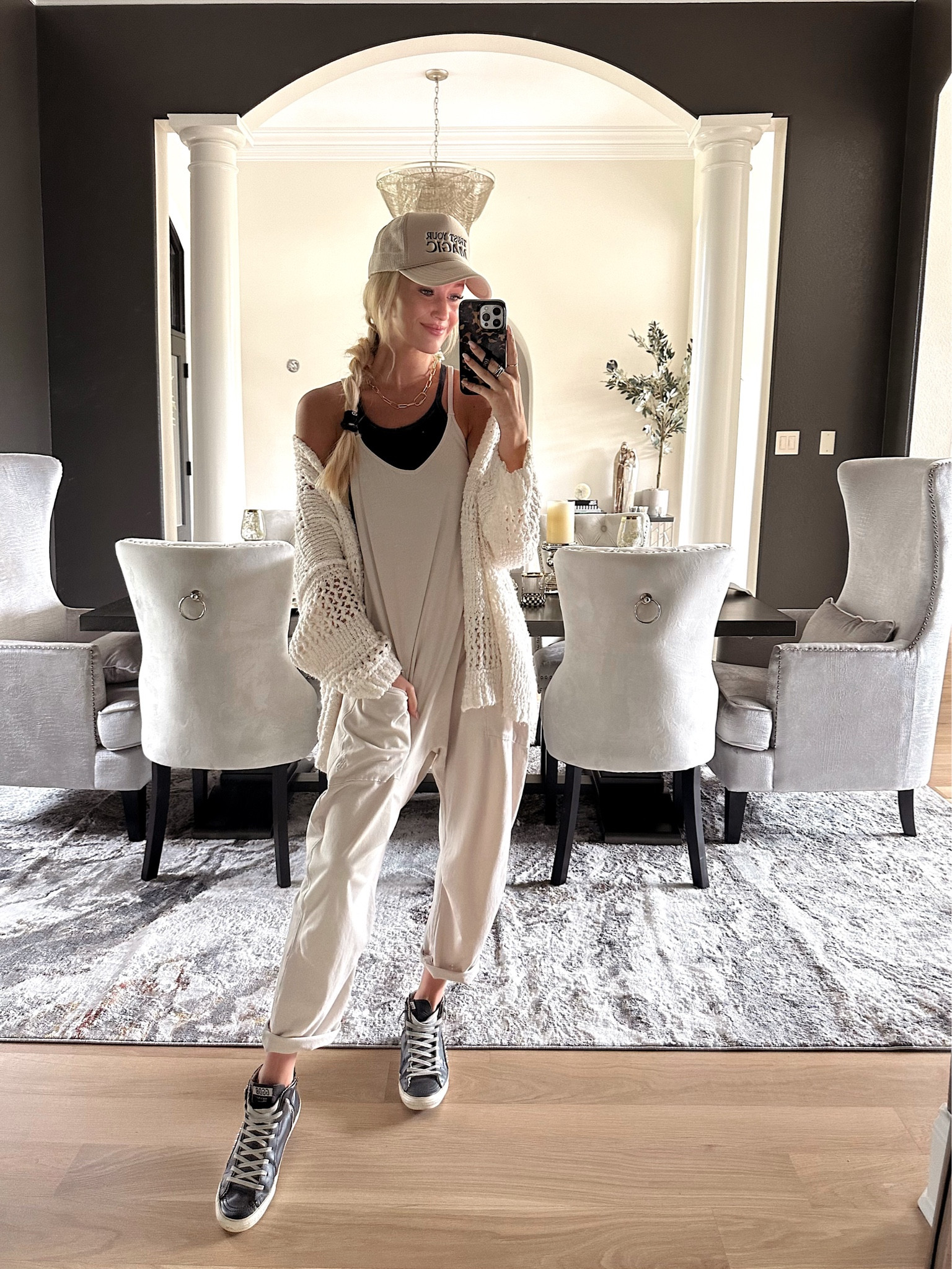 hot shot onesie (size s) & tank (size s). Linked my GG & hat!!

#LTKunder50 #LTKSeasonal #LTKstyletip