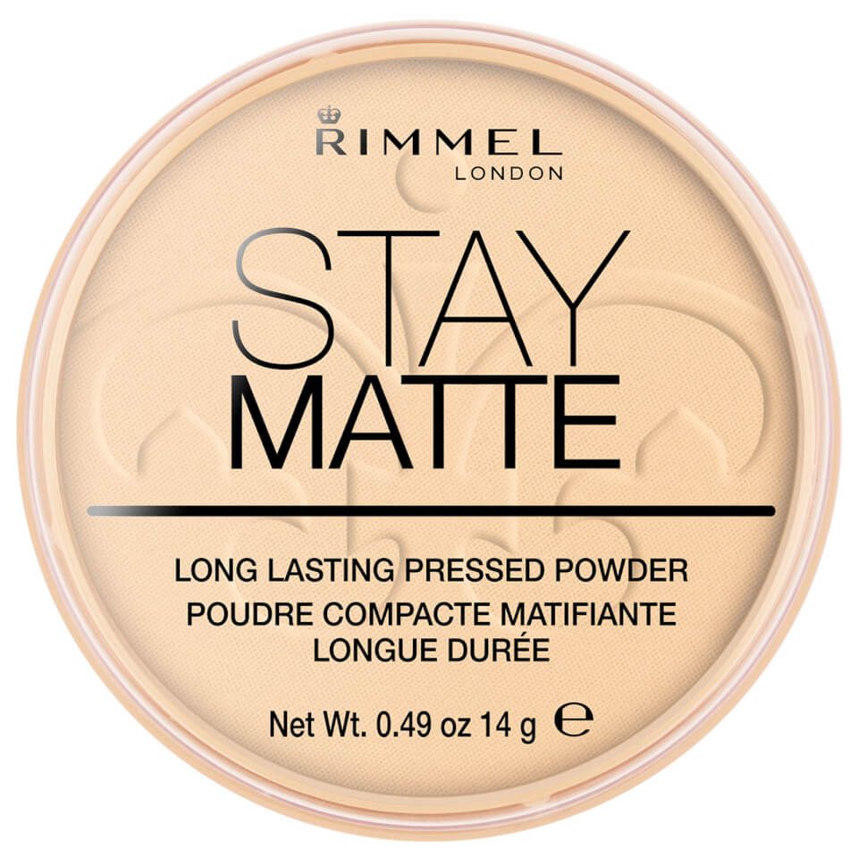 Rimmel Stay Matte Pressed Powder - Transparent | Look Fantastic (UK)
