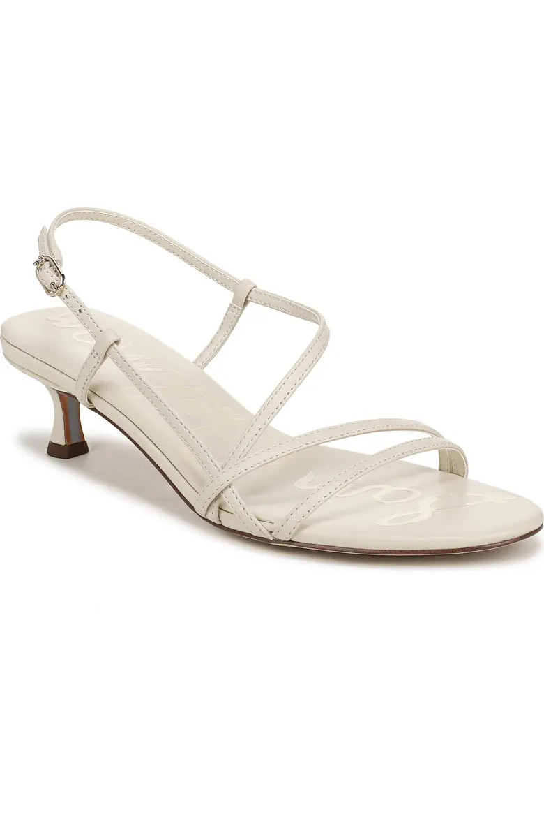 Cora Slingback Kitten Heel Sandal (Women) | Nordstrom | Nordstrom