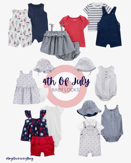 Shop 20% off for select Carter’s Baby Clothes for the Perfect 4th of July look! 🇺🇸🤍

#LTKsalealert #LTKbaby #LTKSeasonal