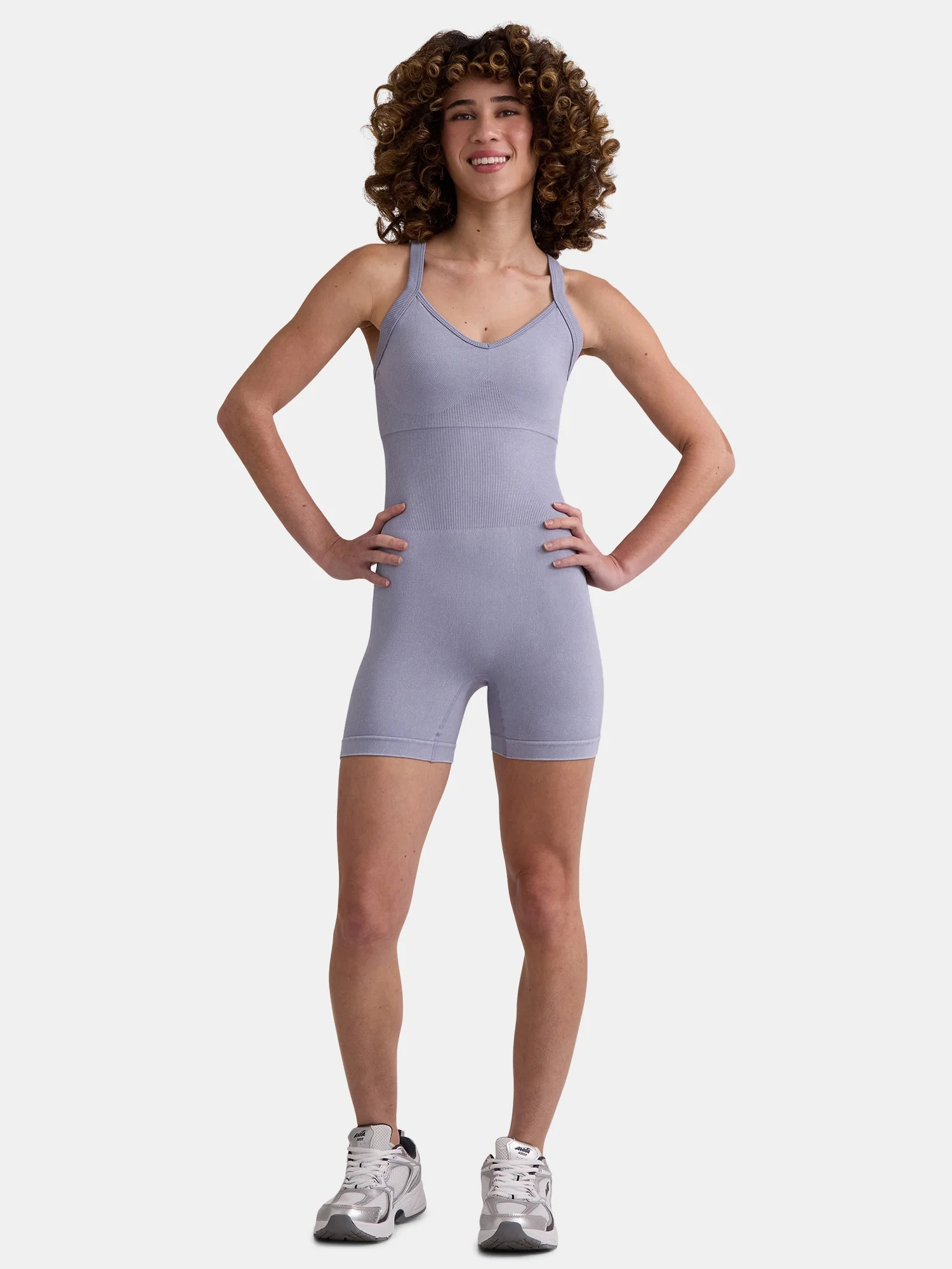 Avia Women's Seamless Romper, Sizes XS-XXXL | Walmart (US)