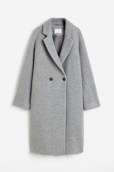 Double-breasted Wool-blend Coat | H&M (US + CA)