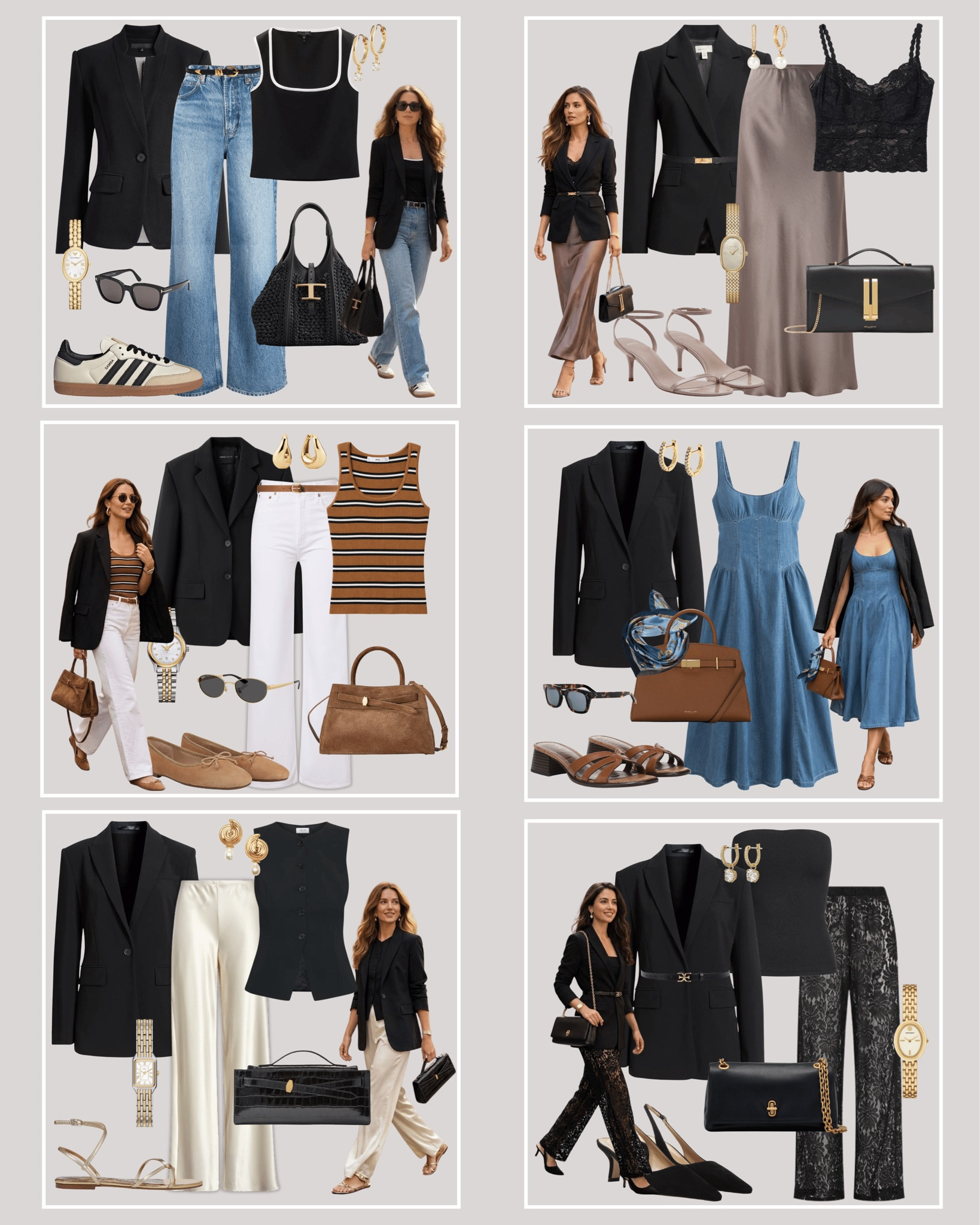 The Black Blazer: 6 Ways to Wear It for Late Spring–Early Summer🖤✨ One piece, endless ways to wear it—styled for everything from casual days to the office, date nights, and cocktails. This timeless layer elevates any outfit while effortlessly navigating crisp mornings and cooler evenings. 🌸🌿

#LTKootd #LTKSeasonal #LTKMothersDay