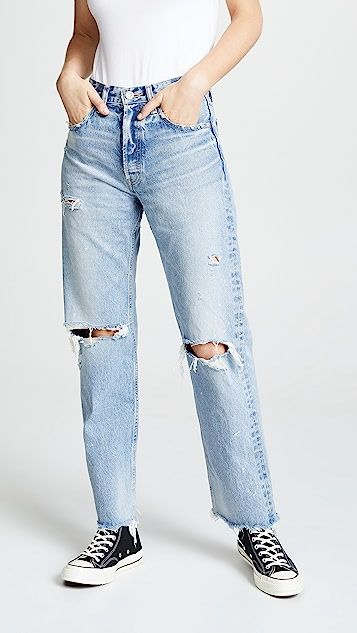 MV Odessa Wide Straight Jeans | Shopbop