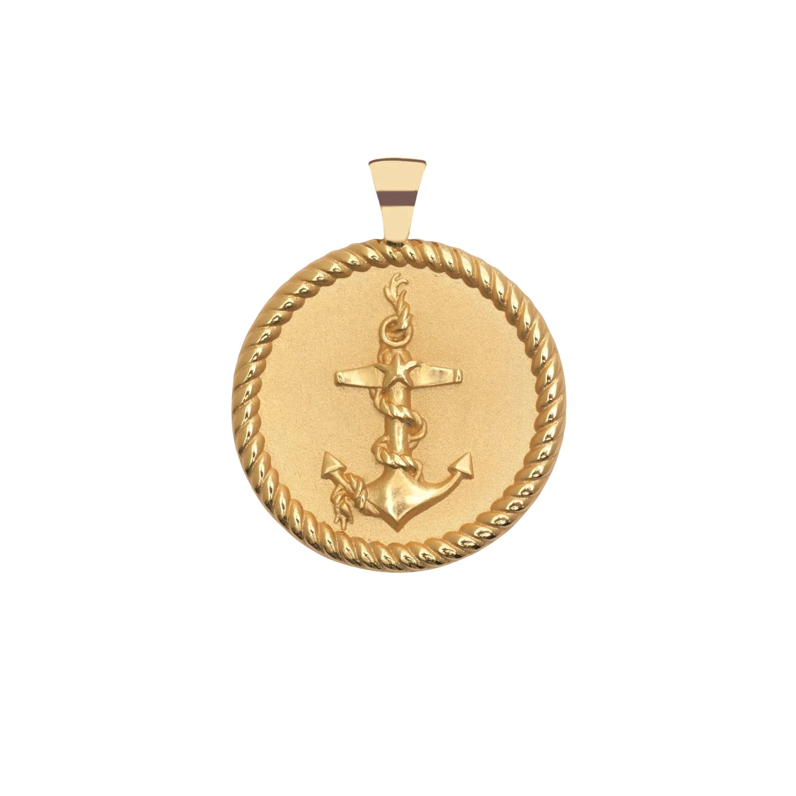 STRONG JW Original Pendant Coin (Rising Sun) | Jane Win