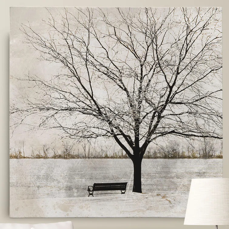 Lonely Tree by Katrina Craven - Photograph on Canvas | Wayfair North America