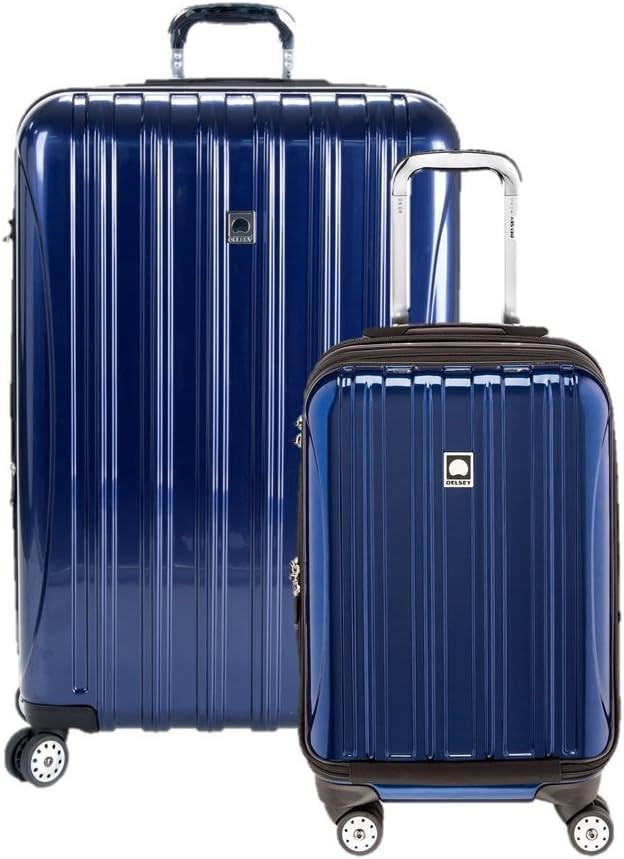DELSEY Paris Helium Aero Hardside Expandable Luggage with Spinner Wheels, Blue Cobalt, 2-Piece Se... | Amazon (US)
