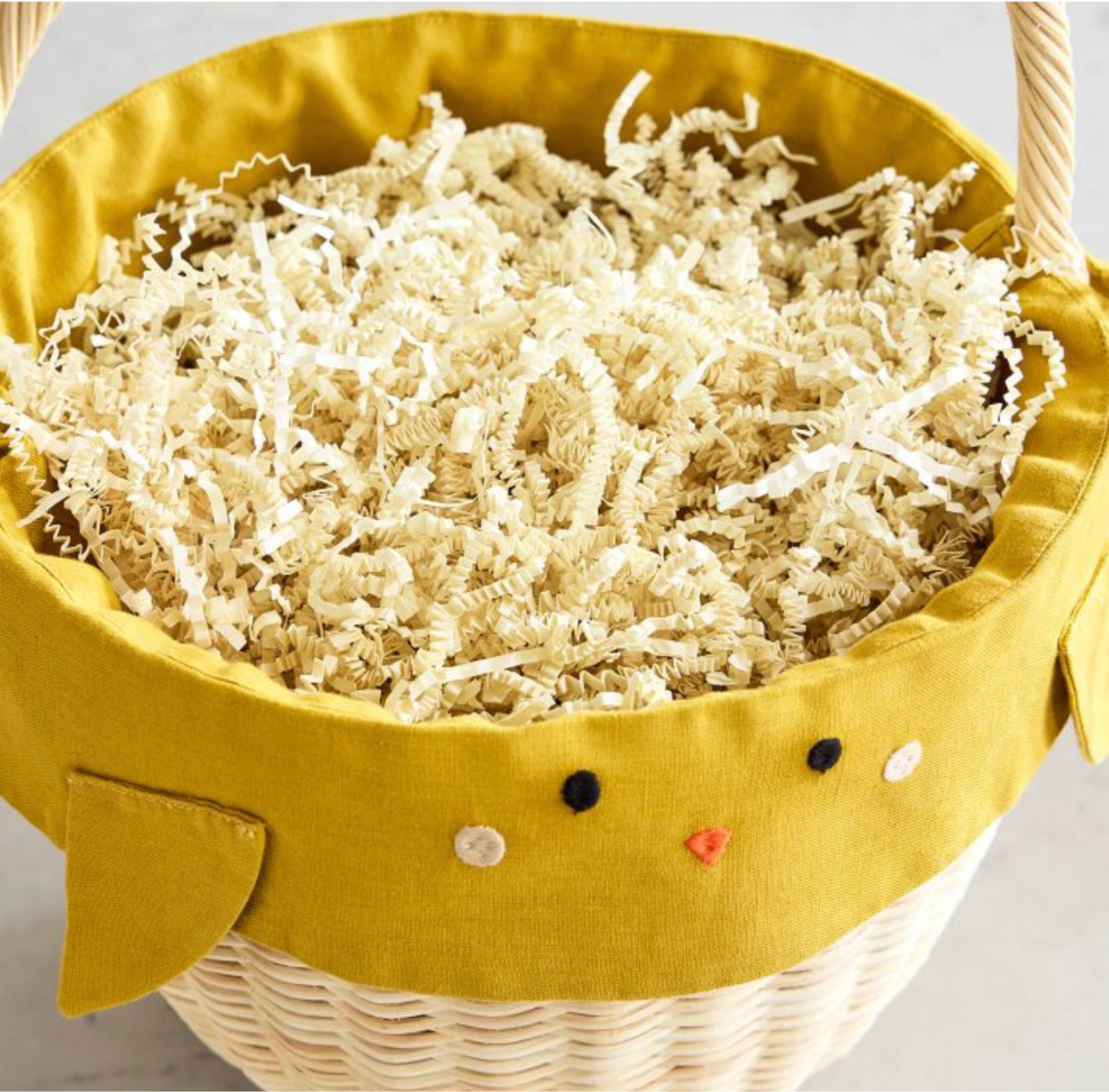 This woven easter basket with removable linen liner maybe the cutest thing I’ve ever seen.  It comes in a pink and white bunny too!

Easter chicks | easter baskets | easter gifts | easter for kids | easter decor

#EasterBaskets #Easter #EasterForKids #Easterdecor #EasterGifts 

#LTKGiftGuide #LTKkids #LTKSeasonal