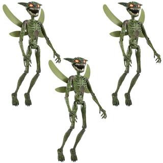 Home Accents Holiday 3-Pack 5 ft. Grave & Bones LED Ultraposeable Evil Pixie 25SV25102a - The Hom... | The Home Depot