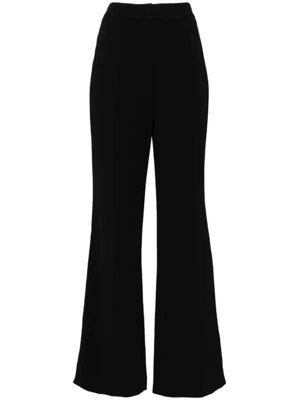 topstitch crepe trousers | Farfetch (BR)