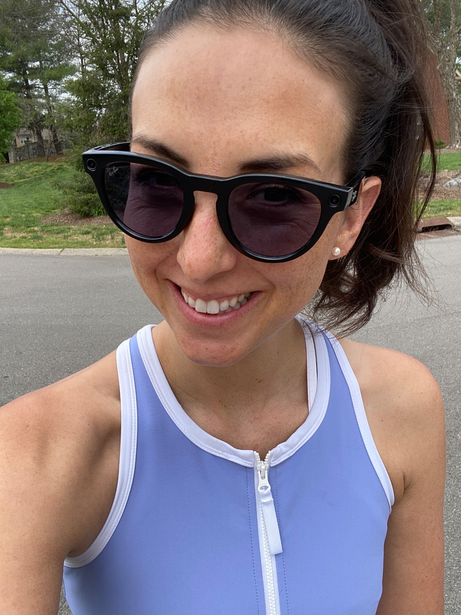 Obsessed with my Ray-ban Metas. I’m wearing the Headliner with transition lenses. You can take calls, listen to music, take photos, videos, livestream and more! Would be an awesome Father’s Day or Mother’s Day gift! The coolest sunglasses! 

#LTKActive #LTKSeasonal