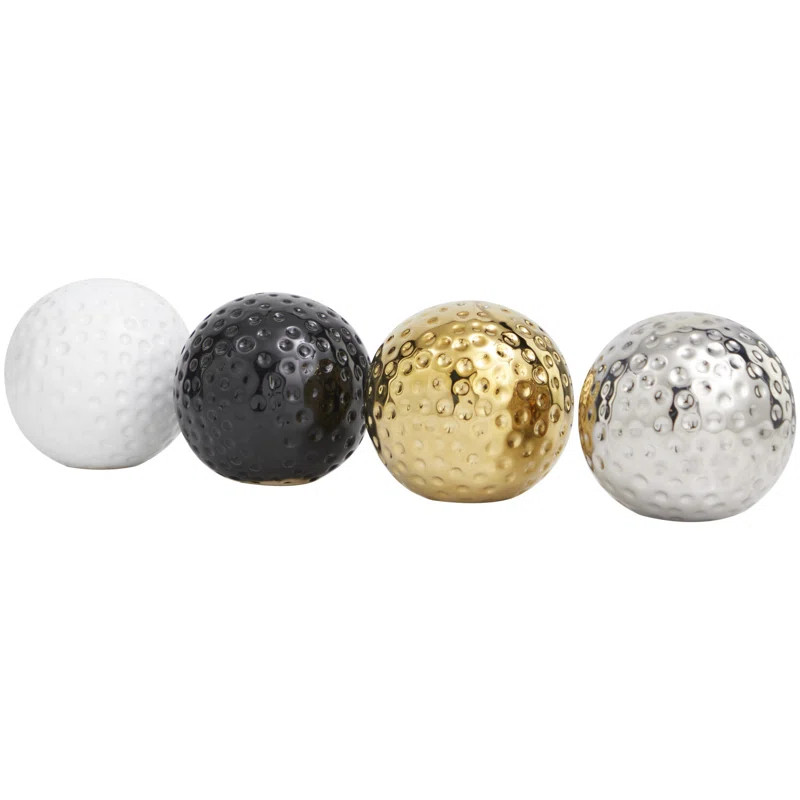 Laurren Geometric & Shapes Figurine / Sculpture (Set of 4) | Wayfair North America