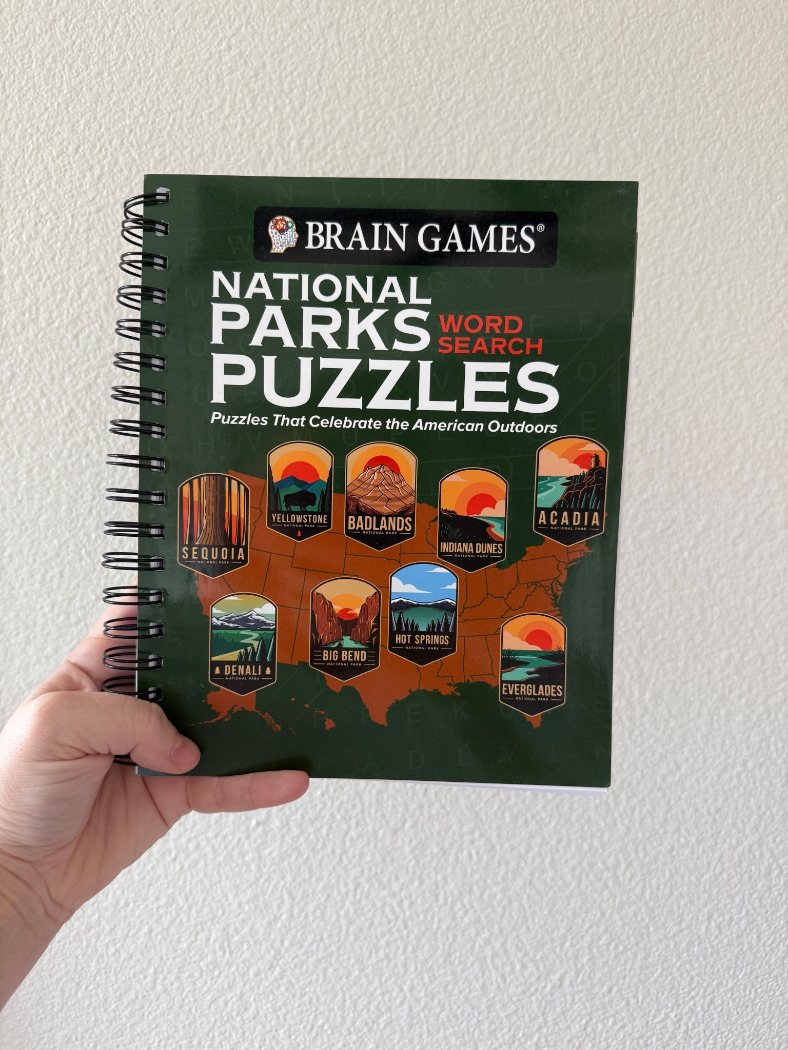 Brain Games National Parks Puzzles word search