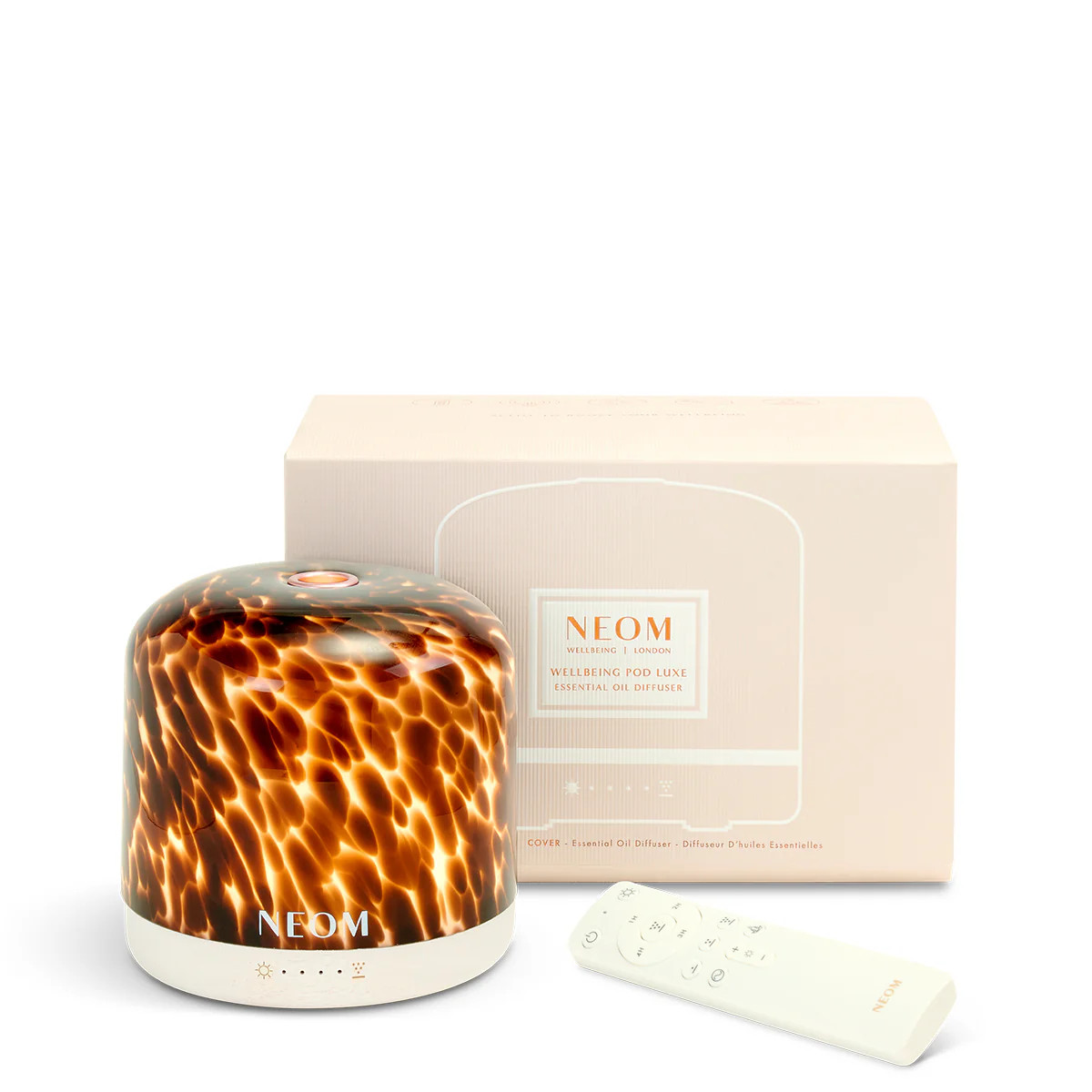 NEW Tortoiseshell Wellbeing Pod Luxe Essential Oil Diffuser | NEOM Organics