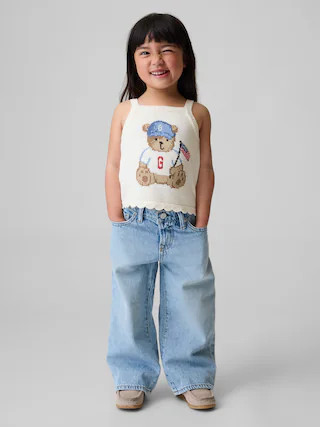 Baby & Toddler Brannan Bear Americana Sweater Tank | Gap (US)