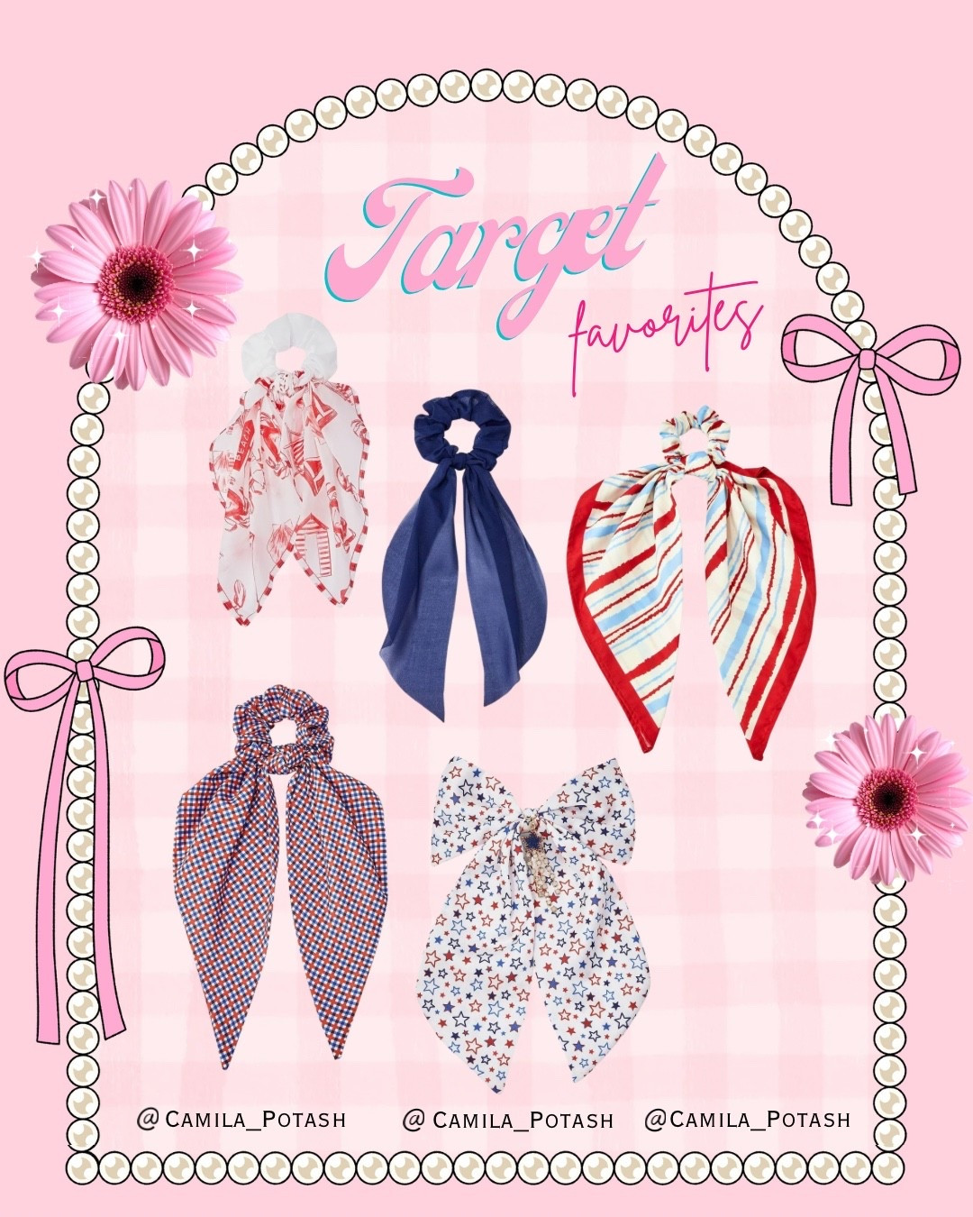 These patriotic hair scarves and bow scrunchies are making every summer outfit look instantly cuter 🇺🇸🎀 I’ve been loving the whole girly Americana trend lately, and these are perfect for beach days, lake trips, country concerts, BBQs, fireworks nights, and casual summer outfits ❤️💙

I love throwing one into a ponytail, messy bun, braid, or even tying it onto a tote bag for that effortless “cute without trying too hard” look ✨ The star print and striped ones are definitely my favorites lately.

Everything is linked on my LTK 🤍 Which one would you wear first?

#TargetFinds #HairScarf #BowScrunchie #AmericanaStyle #PatrioticAccessories #FourthOfJulyOutfit #SummerAccessories #LTKFashion #TargetStyle #RedWhiteAndBlue #CoquetteStyle #CuteSummerStyle #PatrioticFashion #HairAccessories #CasualChic #SummerOOTD #AffordableFashion #GirlyStyle #FashionFinds #SummerAesthetic

patriotic hair scarves, bow scrunchies, Americana accessories, Fourth of July accessories, cute summer hair accessories, coquette fashion trend, patriotic outfit ideas, red white and blue aesthetic, trendy hair accessories, girly summer outfits, Target fashion finds, casual summer style, beach day accessories, patriotic summer fashion, LTK accessory finds

#LTKSeasonal #LTKootd #LTKgrwm