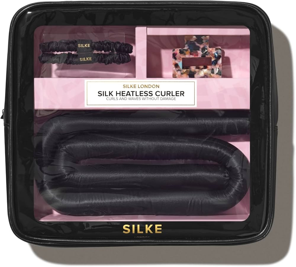 SILKE Heatless Curler | 100% Luxurious Silk Hair Curler | The Sleep Curling Rod that Provides Big... | Amazon (US)