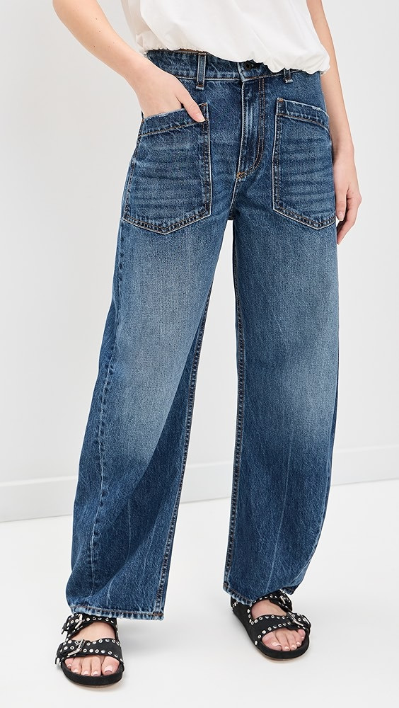 Twisted Barrel Jeans | Shopbop