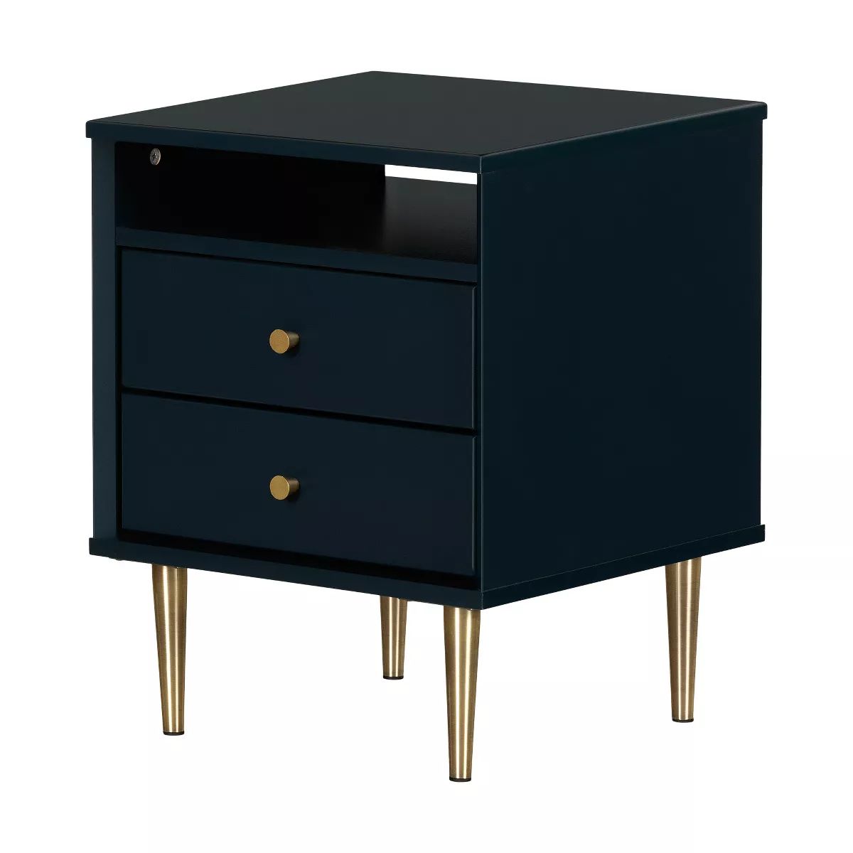 Dylane 2-Drawer Nightstand Navy - South Shore | Target