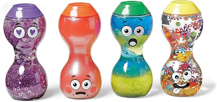hand2mind Express Your Feelings Sensory Bottles- Secondary Emotions 2, Toddler Sensory Toys, Quie... | Amazon (US)