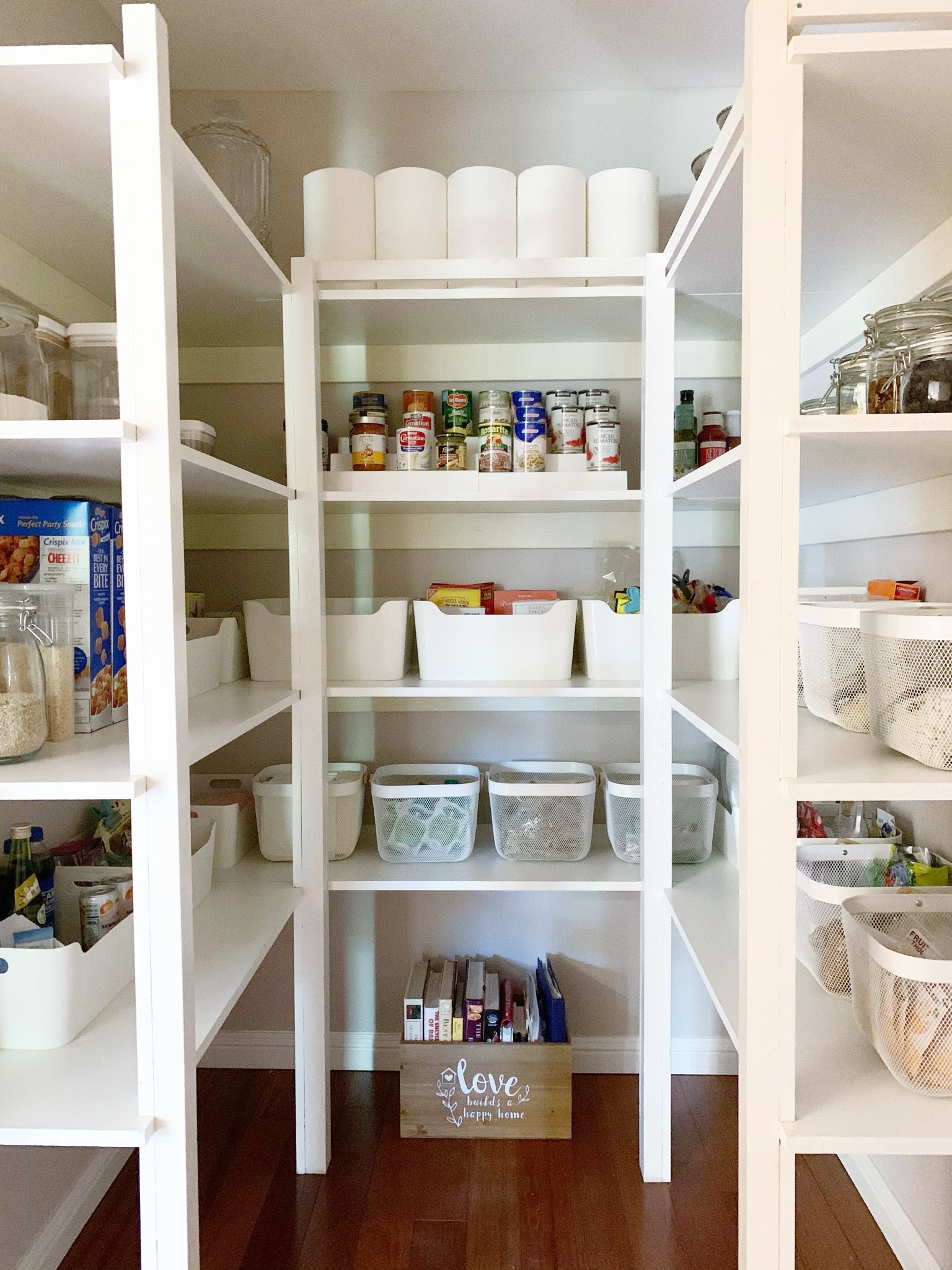 That pantry may not be looking so hot this week … but it can be something on your clean-up list soon! In this pantry, I used simple but beautiful open-topped bins to create effortless order. Grab and go can be easier than something with a lid...

#LTKHome #LTKFamily