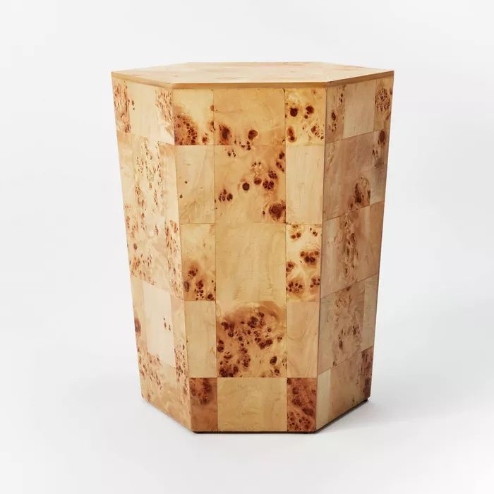 Ogden Burled Wood Accent Table - Threshold&#8482; designed with Studio McGee | Target