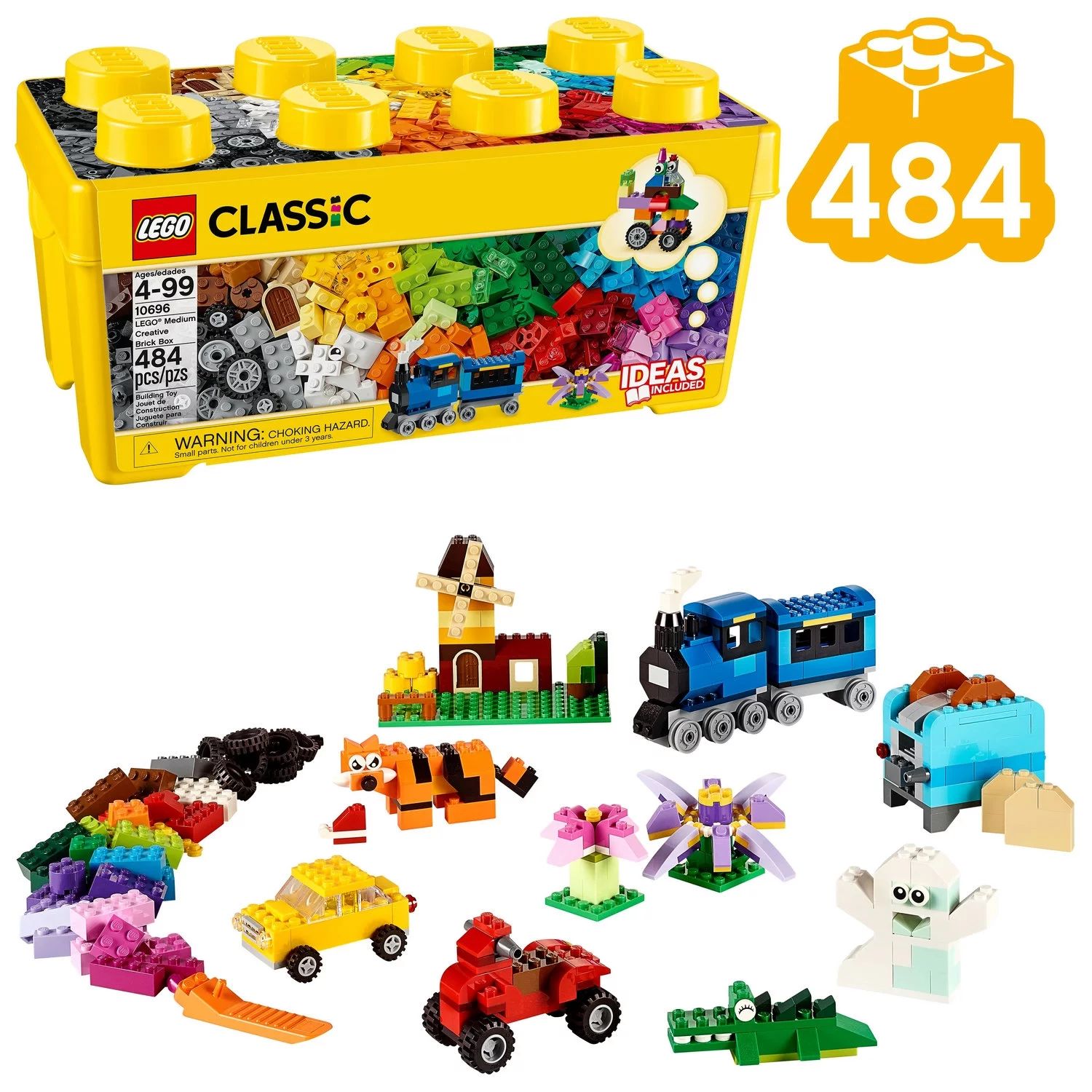 LEGO Classic LEGO® Medium Creative Brick Box 10696 | Walmart (US)