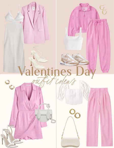 Valentine’s Day Outfits 💘
pink dress, matching set, pink pants, pink blazer, white dress, white corset, shoulder bag, sneakers, date night outfit 

#LTKstyletip #LTKSeasonal