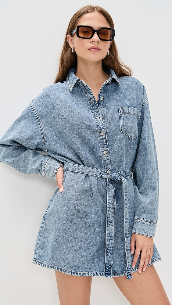 Weightless Denim Romper | Shopbop