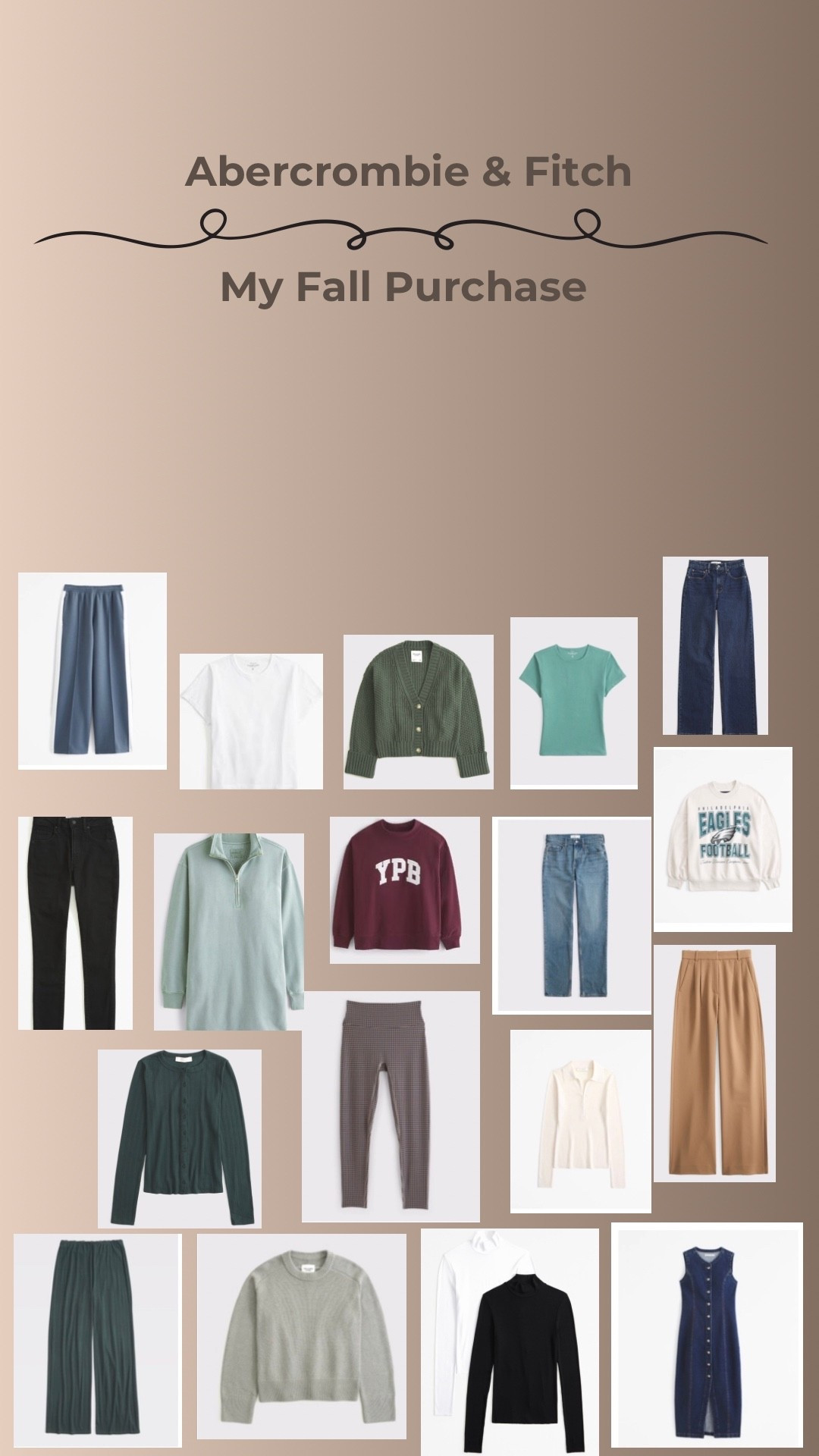 Fall is here and Abercrombie has a sale! Follow my LTK to find this sale and to see how everything fits🤗

#Abercrombie #LTKFallSale

#LTKU #LTKSaleAlert #LTKFallSale