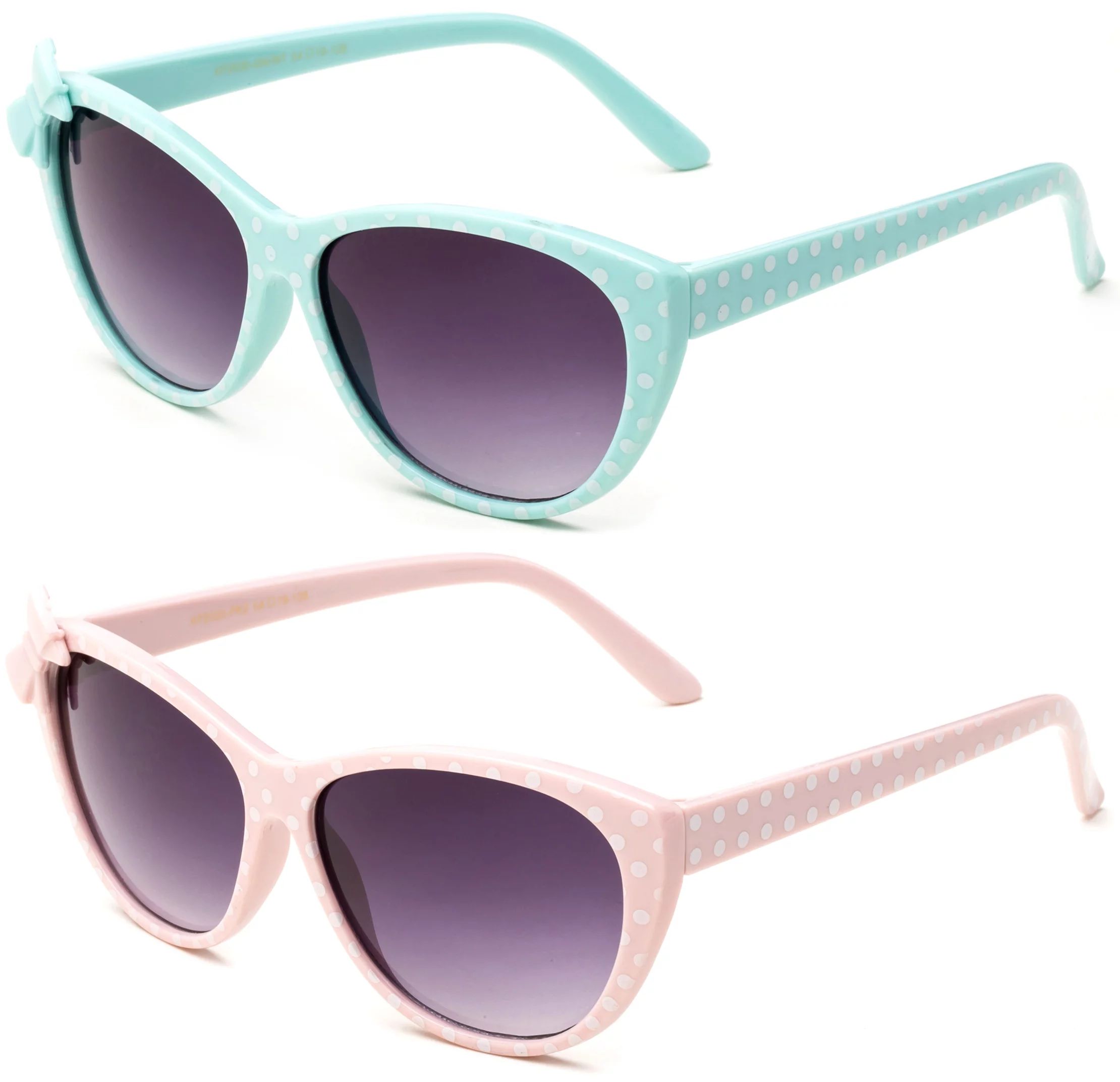 Newbee Fashion - Kids Girls Cute Bow Fashion Sunglasses One Piece Shield Lense (4-12 Years) UV Pr... | Walmart (US)