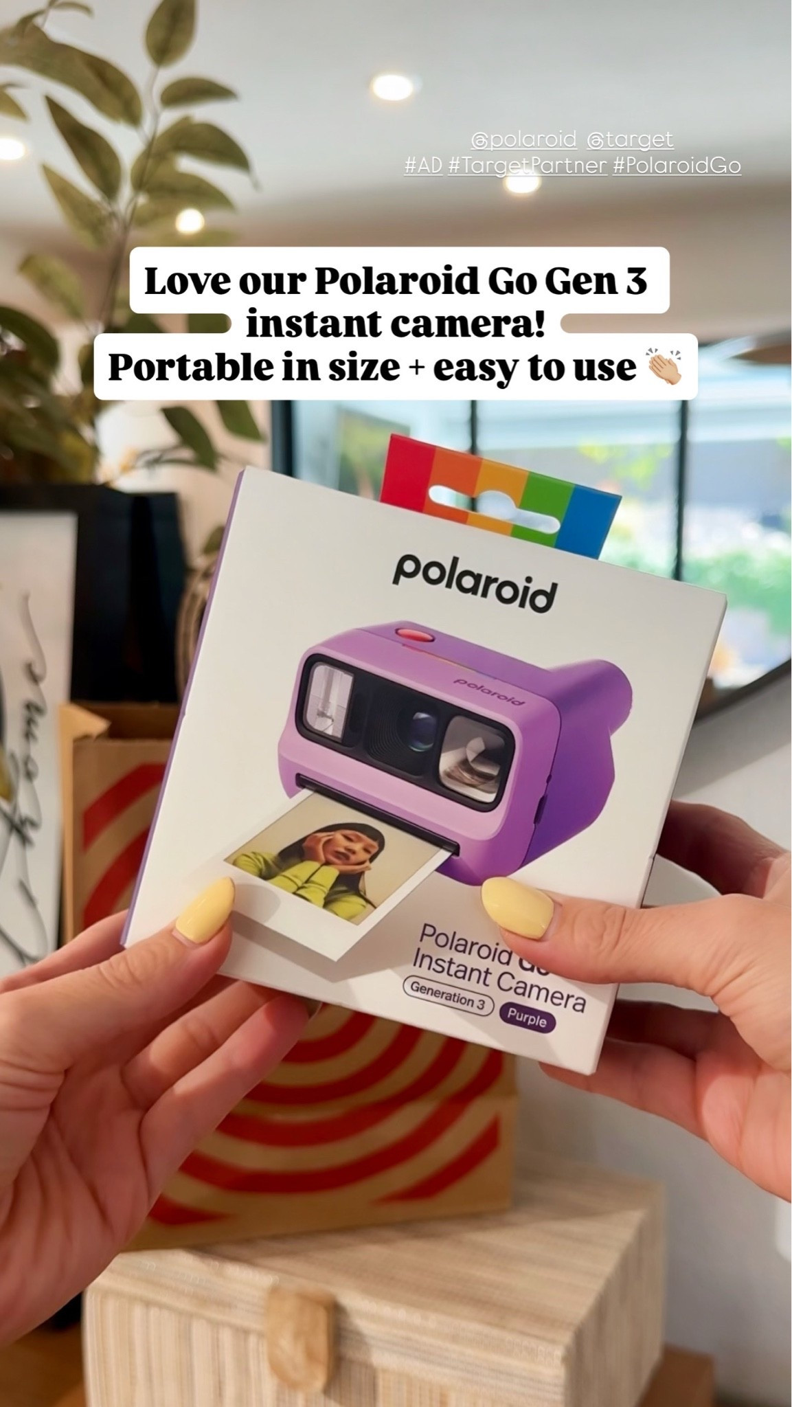 #AD Partnering with @polaroid and @Target to share my favorite instant camera… the Polaroid Go Gen 3! I love that it’s portable in size and easy to use. It’s perfect to take on the go and capture family memories this season. Available at Target today! #TargetPartner #PolaroidGo @Shop.LTK #liketkit https://liketk.it/6mc4J

#LTKSeasonal #LTKTravel #LTKKids