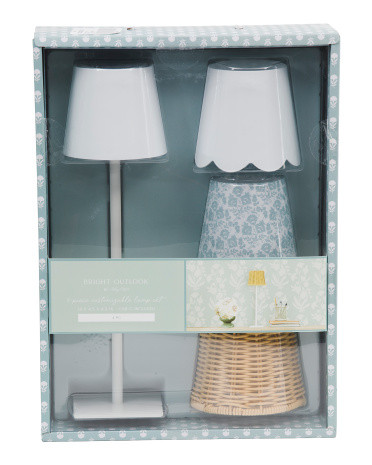 4pc 14x4.5 Rechargeable Touch Light With Interchangeable Shades | Marshalls