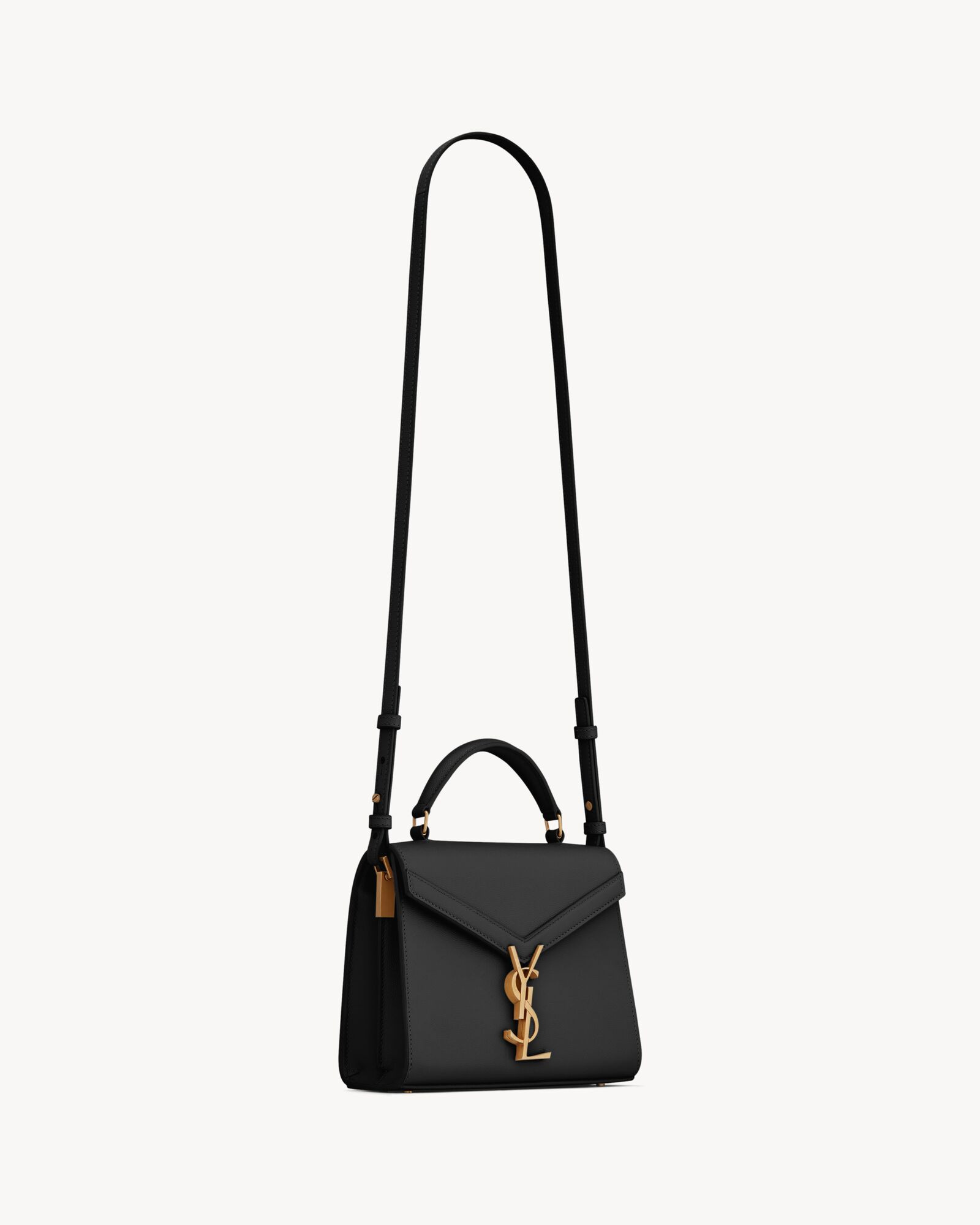 BAG MADE WITH METAL-FREE TANNED LEATHER WITH FRONT FLAP AND PIVOTING CASSANDRE METAL CLOSURE, FEA... | Saint Laurent Inc. (Global)