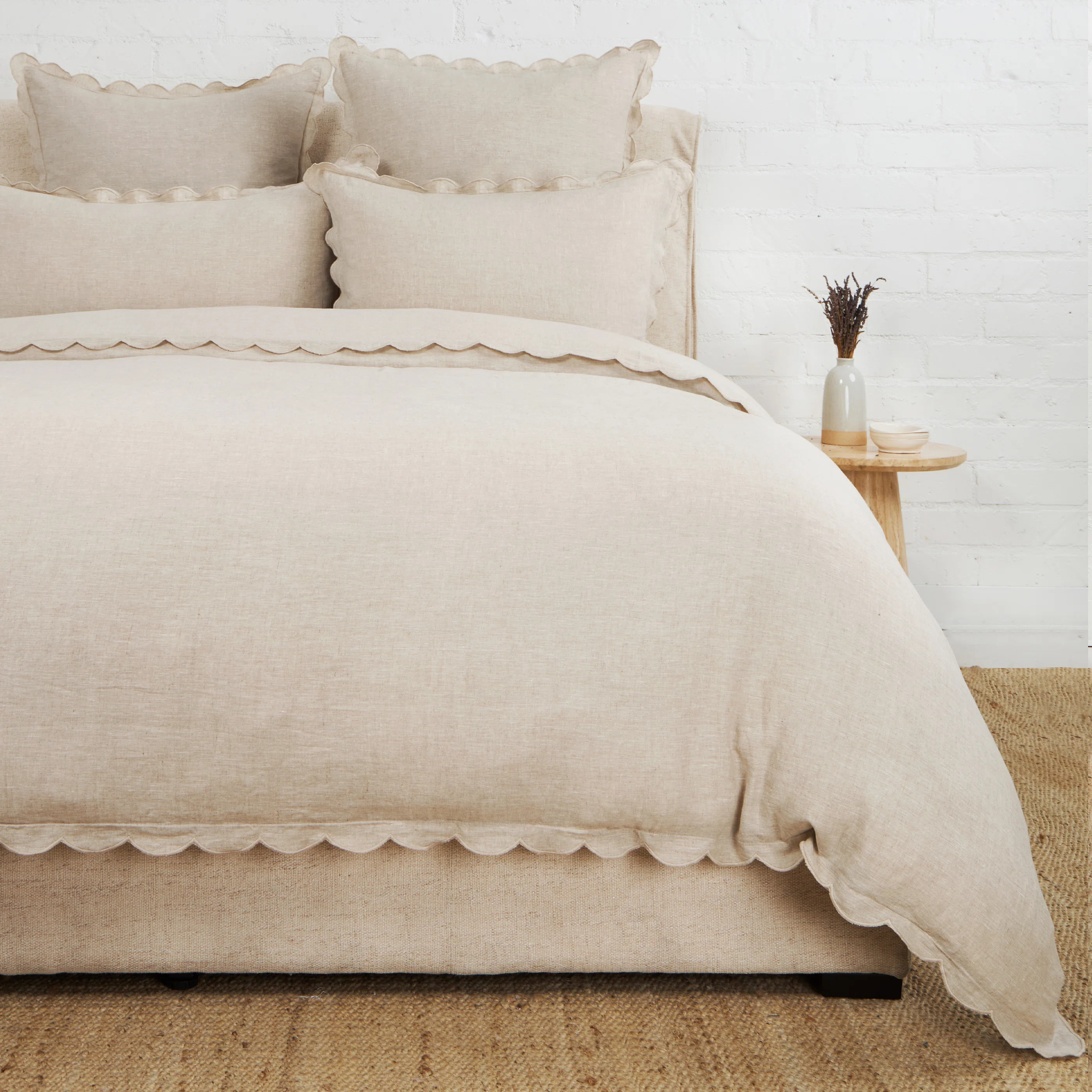 Kelly Modern & Contemporary 100% Linen Plain Duvet Cover | Wayfair North America