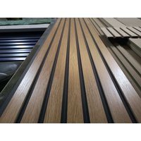 Broad Acoustic Slatwall Panels Vertical Modern Slat Wall Decor Laminate Oak 39cm X 242cm 0.94 Sq. Me | Etsy (UK)